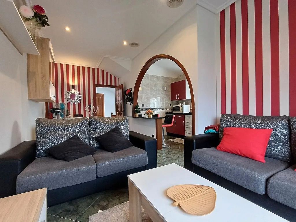 Living room of Apartment for sale in A Cañiza    with Heating, Parquet flooring and Terrace