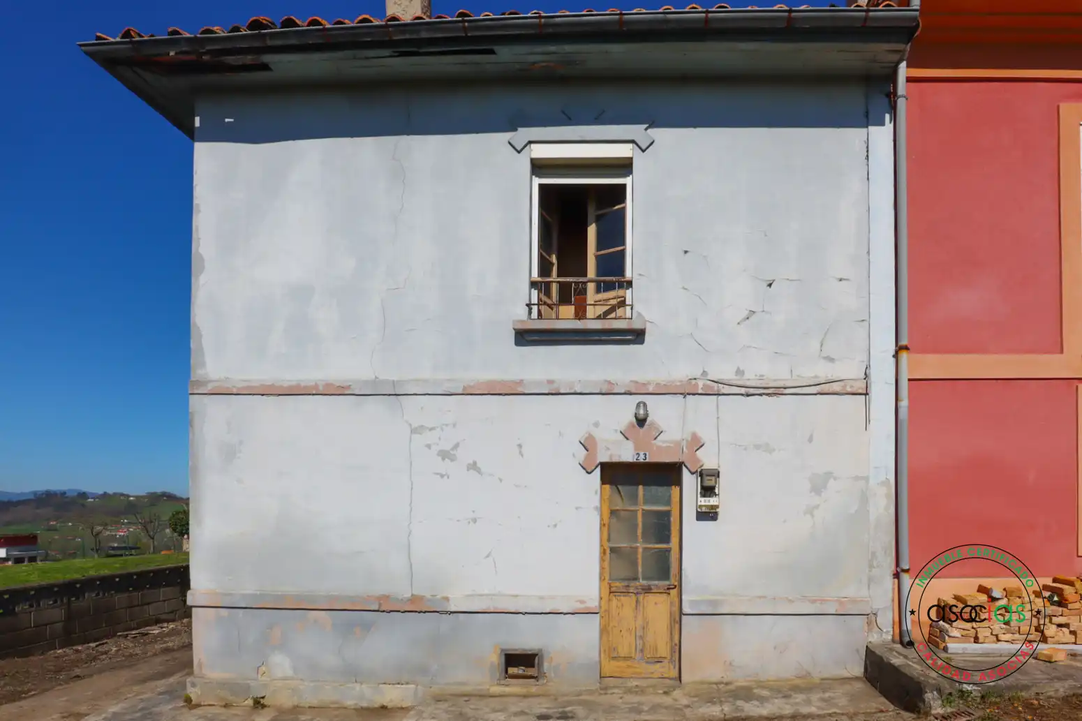 Vista exterior de Casa o xalet en venda en Siero amb Traster