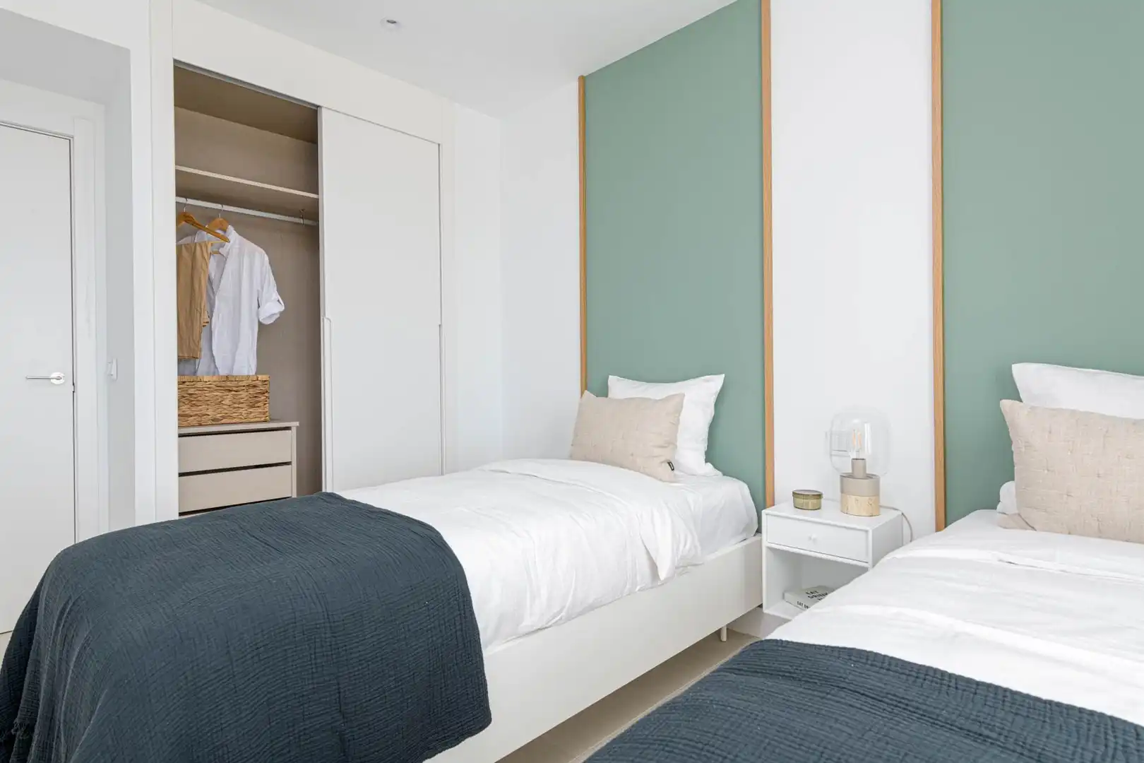 Schlafzimmer von Dachboden zum Verkauf in Fuengirola mit Gemeinschaftspool