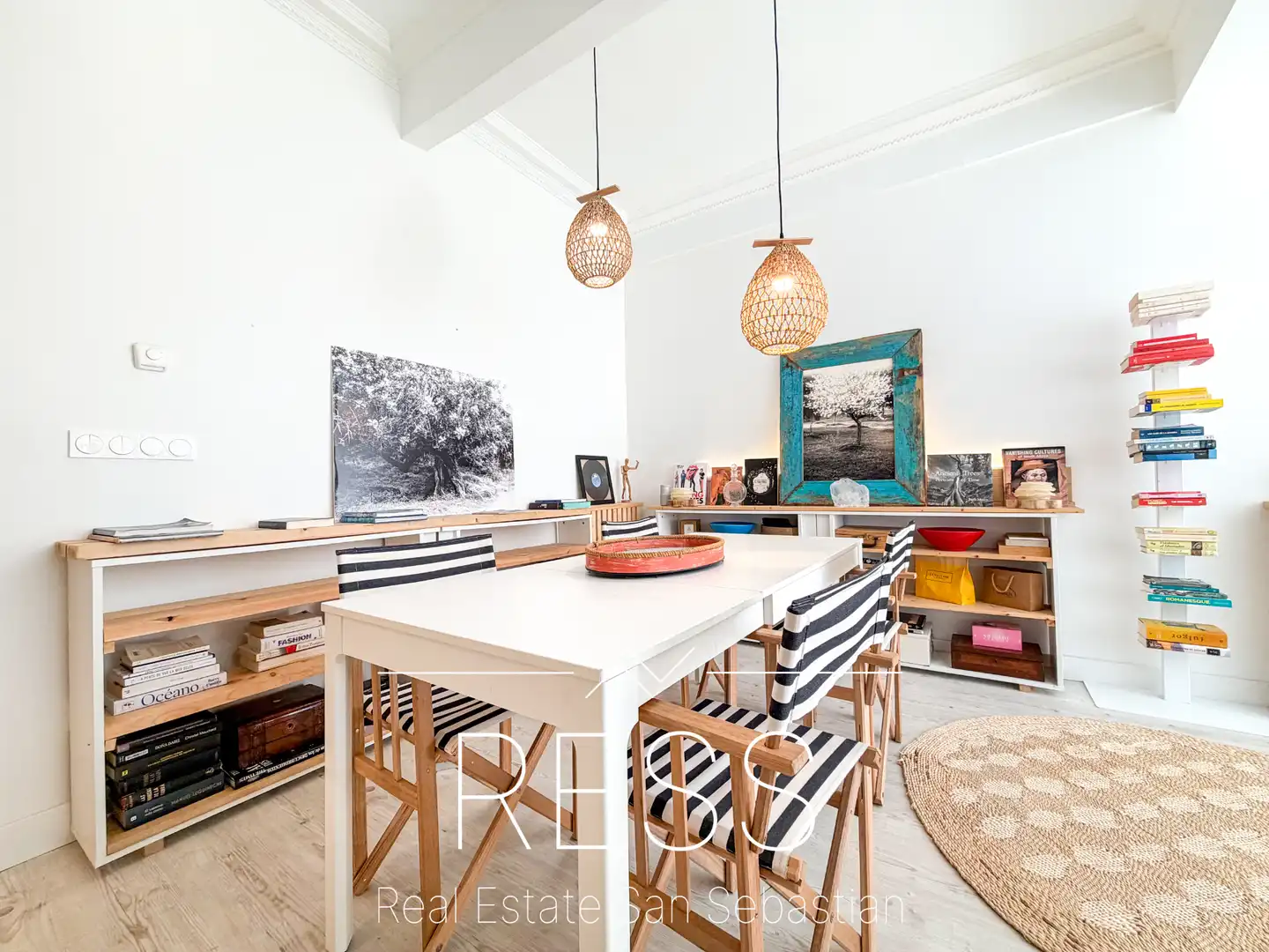 Esszimmer von Wohnung zum Verkauf in Donostia - San Sebastián  mit Heizung, Terrasse und Möbliert