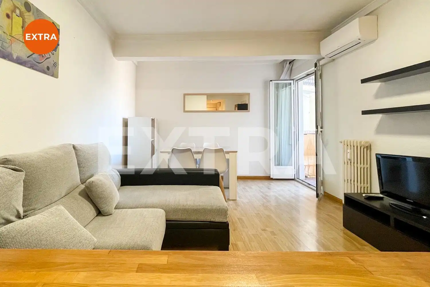 Sala de estar de Apartamento en venta en Madrid con Aire acondicionado, Calefacción y Terraza