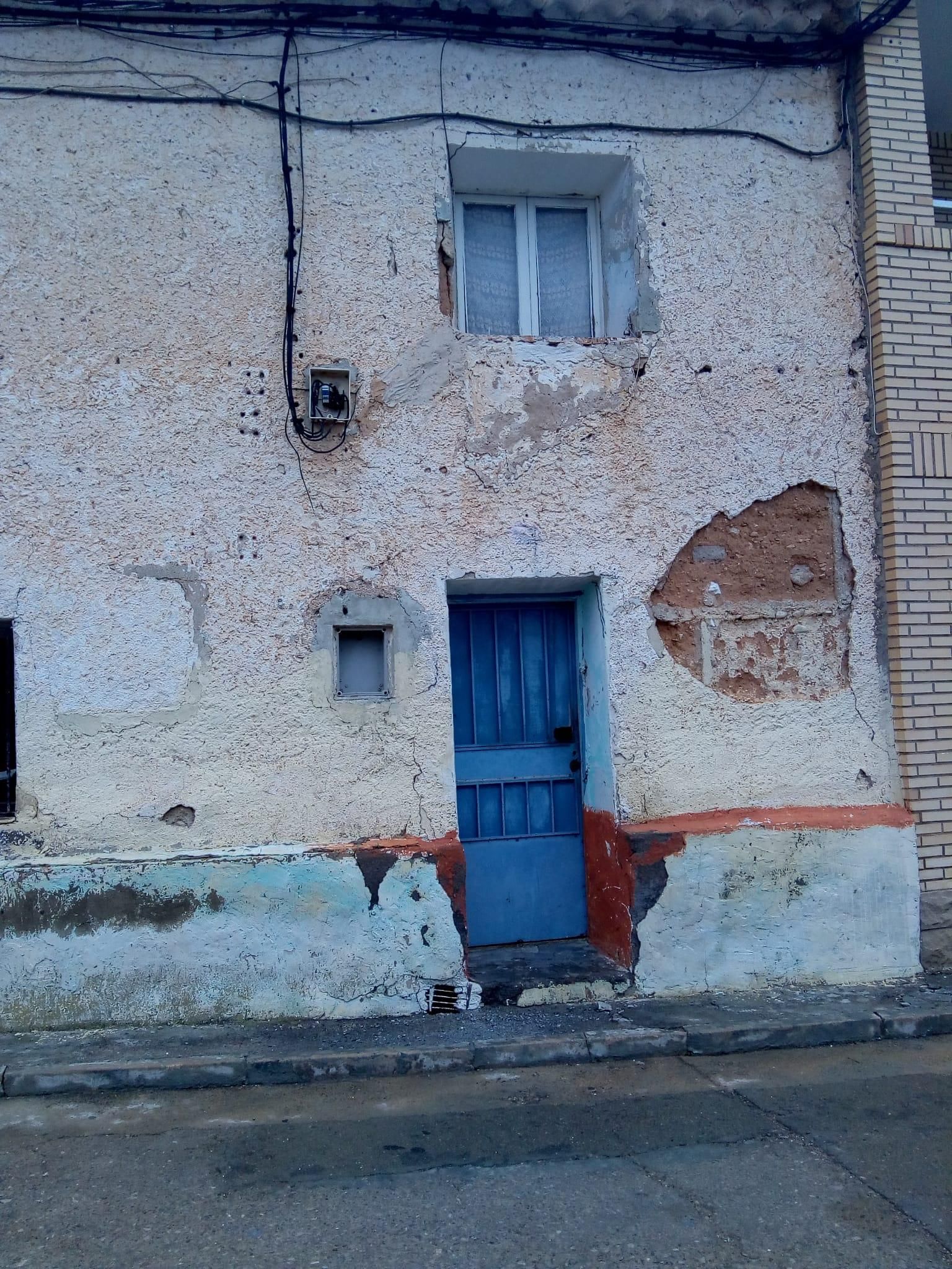 Exterior view of House or chalet for sale in Salillas de Jalón  with Storage room