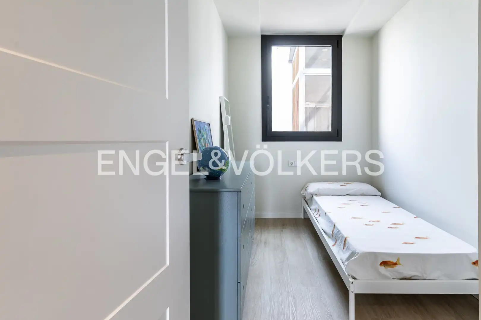 Schlafzimmer von Maisonette zum Verkauf in Barcelona mit Klimaanlage, Heizung und Parkett
