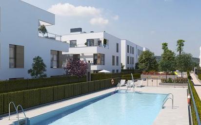 Swimming pool of Flat for sale in Málaga Capital  with Air Conditioner, Terrace and Swimming Pool