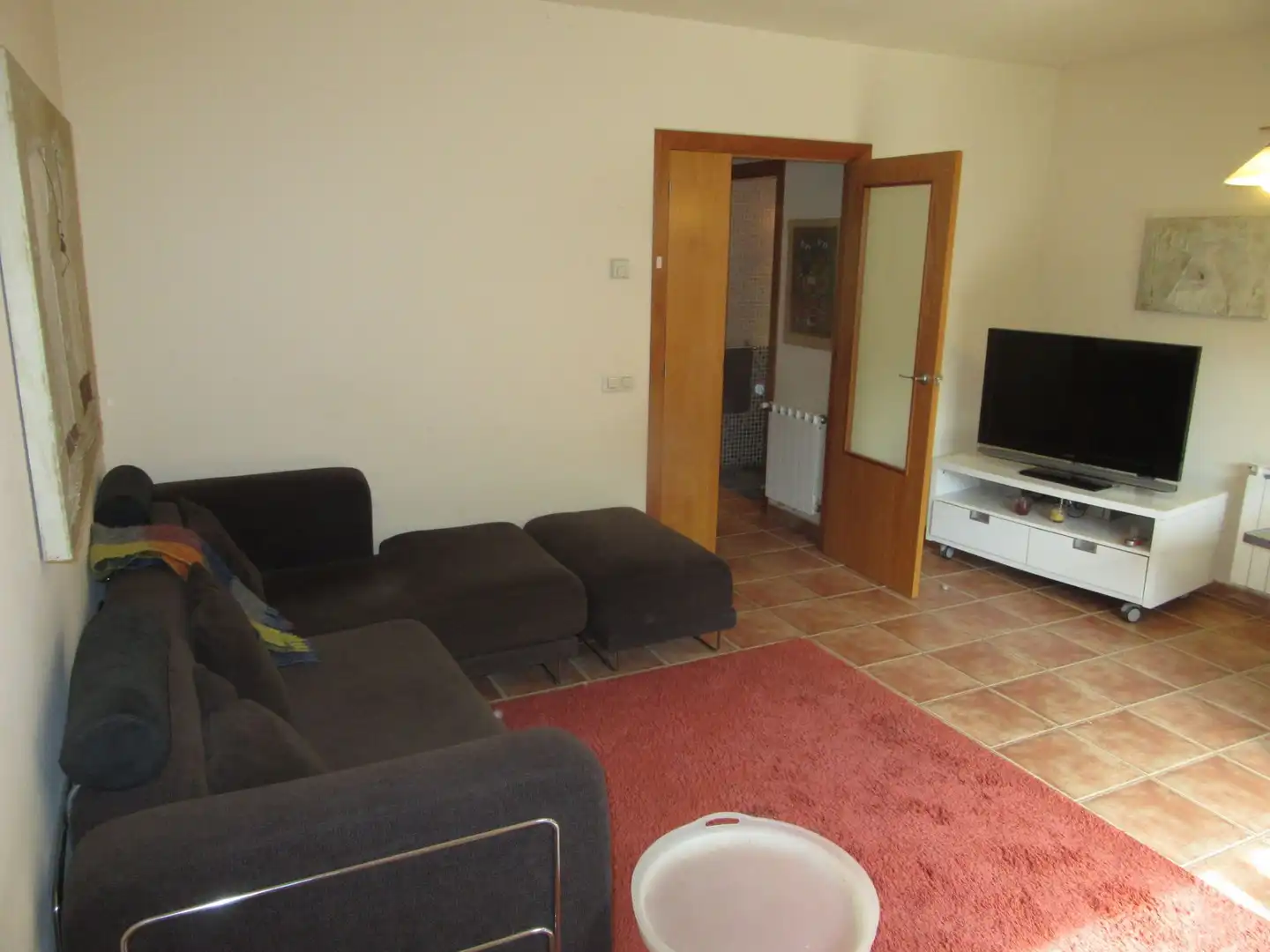 Living room of Houses for sale in Castiello de Jaca  with Heating, Private garden and Storage room