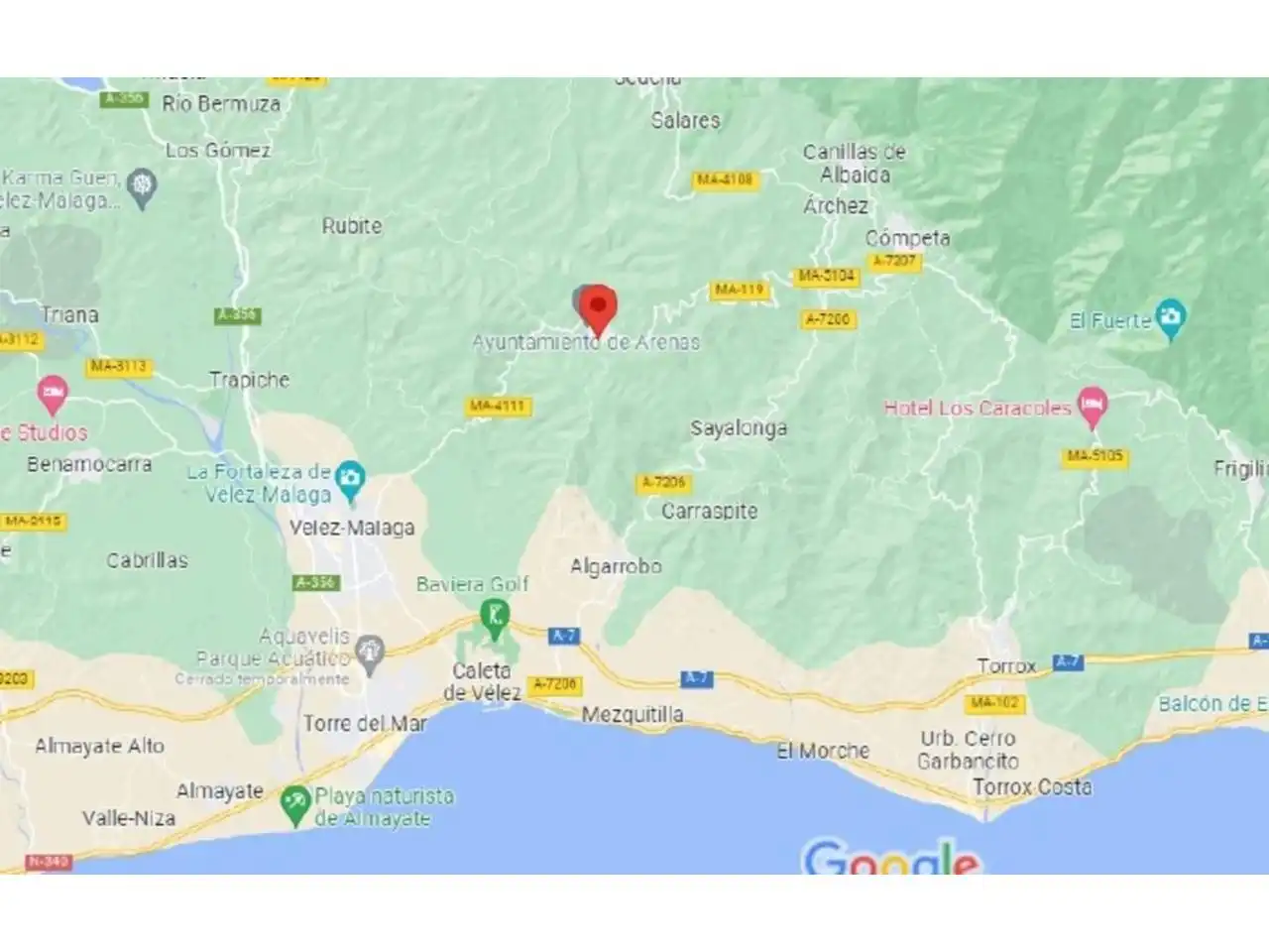 Terreni e lotti in vendita a Arenas
