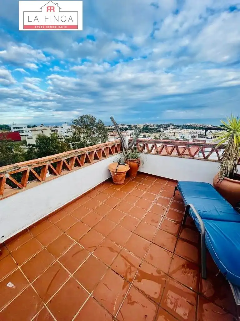 Terrace of Detached homes for sale in Benalmádena  with Air Conditioner, Terrace and Storage room