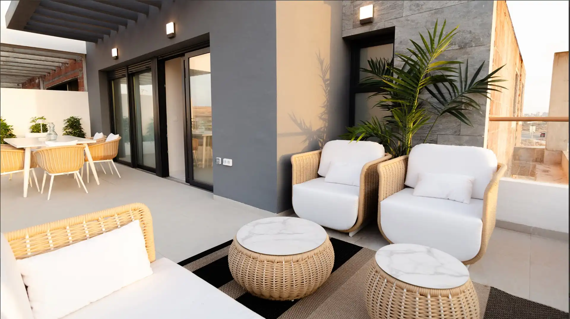 Terrassa de Casa o xalet en venda en Torrevieja amb Aire condicionat, Terrassa i Piscina
