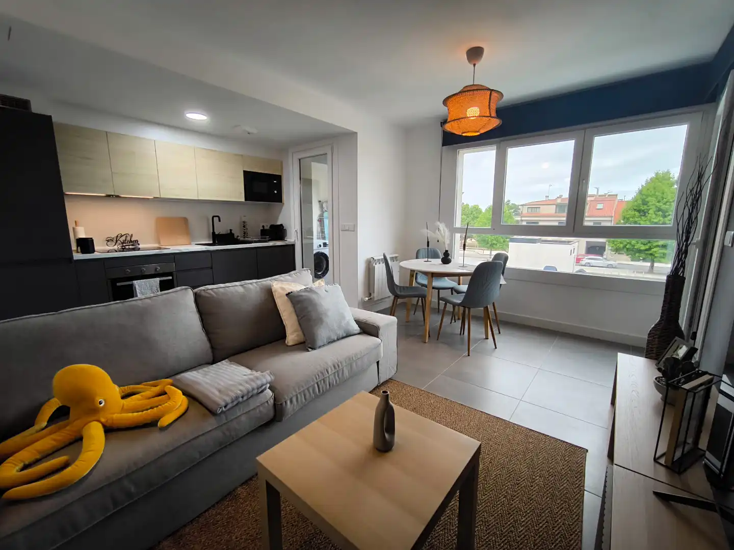Sala de estar de Piso en venta en Vilagarcía de Arousa con Calefacción, Terraza y Trastero