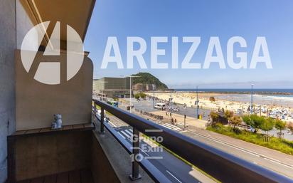 Exterior view of Flat for sale in Donostia - San Sebastián   with Air Conditioner and Balcony