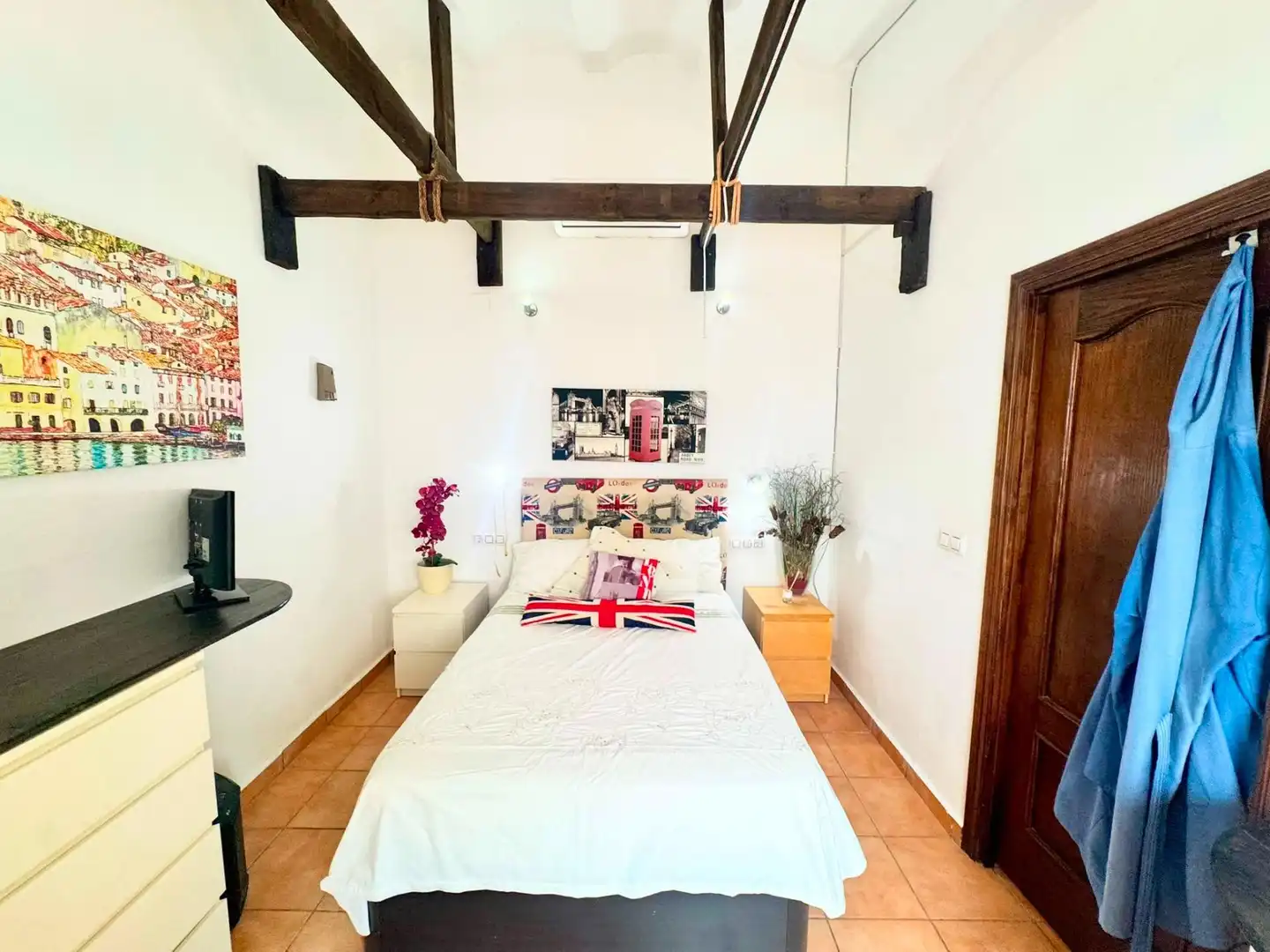 Dormitori de Casa o xalet en venda en Elche / Elx amb Aire condicionat, Jardí privat i Terrassa