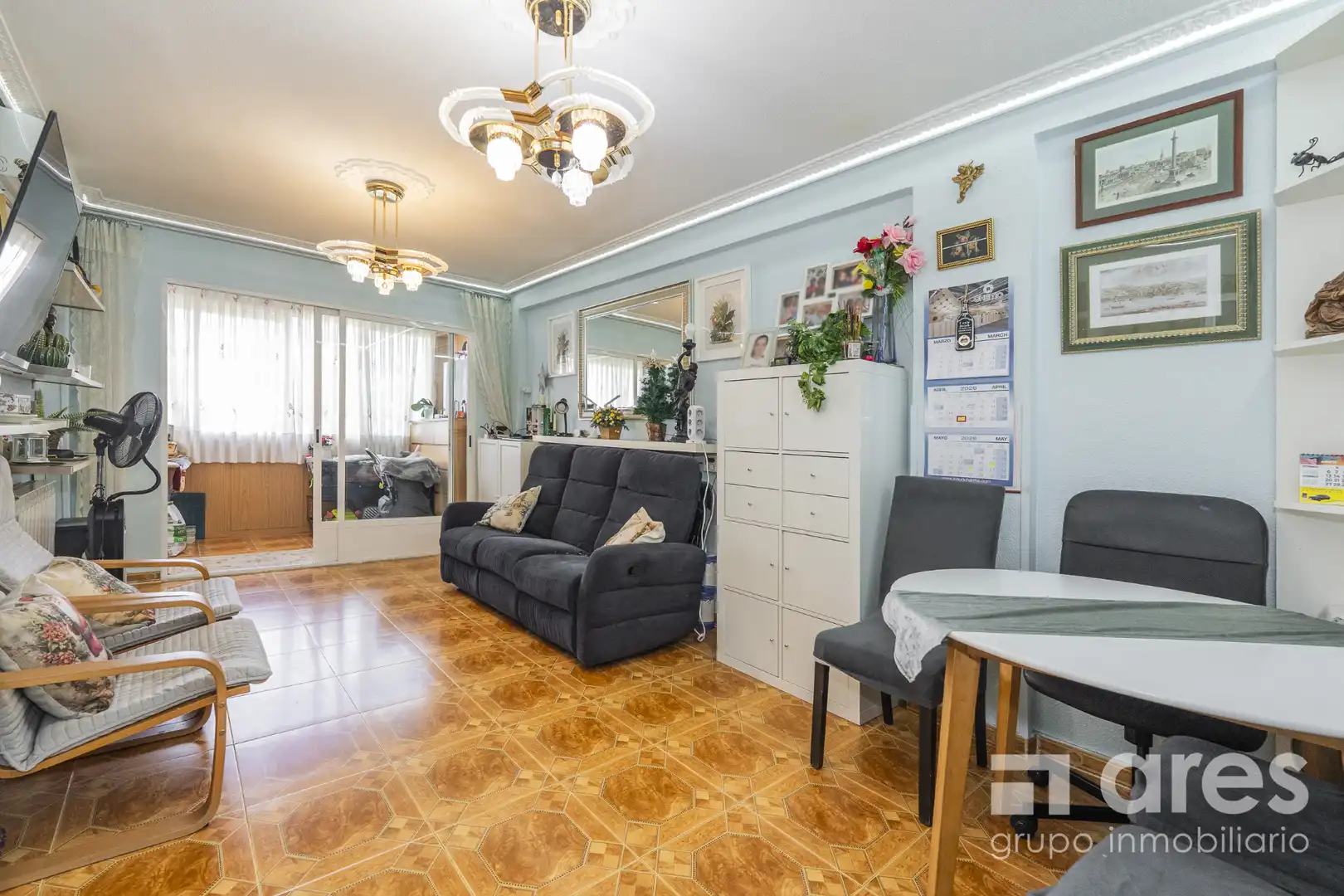 Sala de estar de Piso en venta en Alcalá de Henares con Aire acondicionado, Calefacción y Terraza