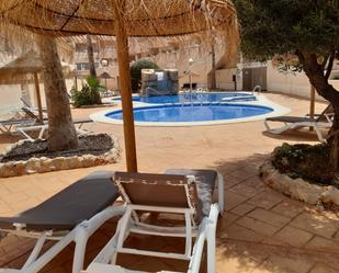 Piscina de Casa adosada en venda en Cartagena amb Aire condicionat, Terrassa i Balcó