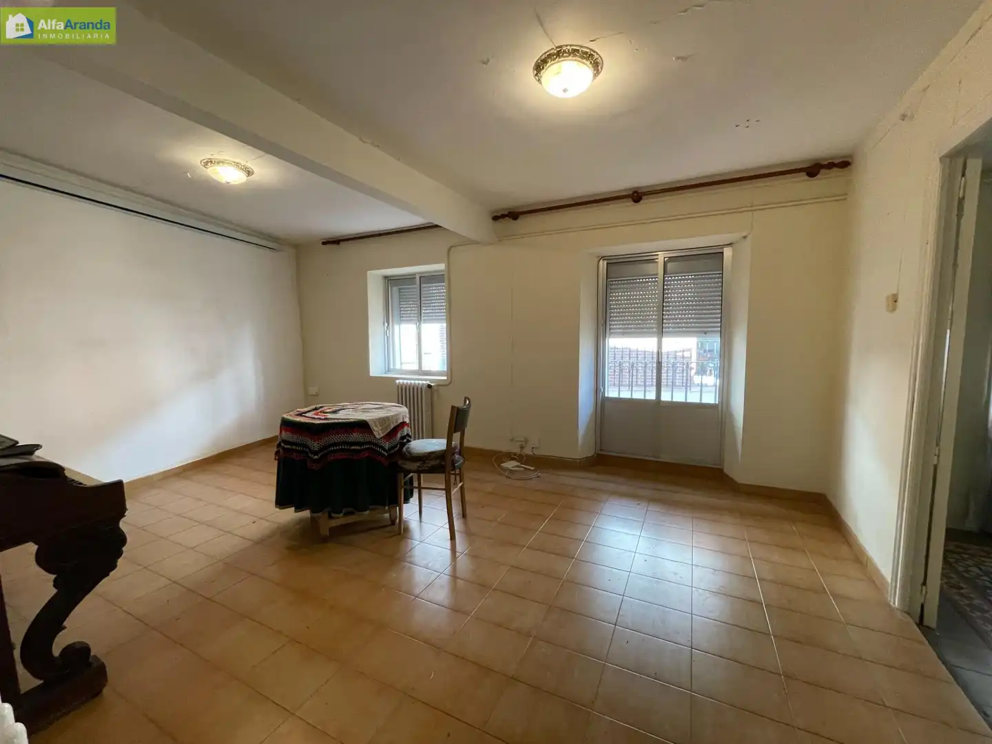 Sala de estar de Finca rústica en venta en Roa con Terraza y Balcón