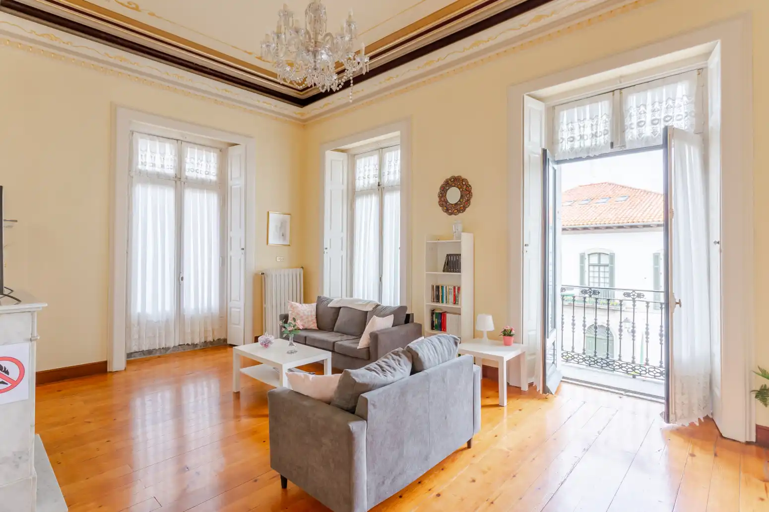 Sala de estar de Piso en venta en Lekeitio con Calefacción y Balcón