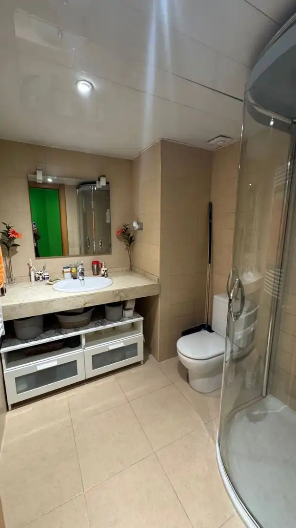 Bathroom of Flat for sale in Montcada i Reixac  with Air Conditioner, Terrace and Community pool
