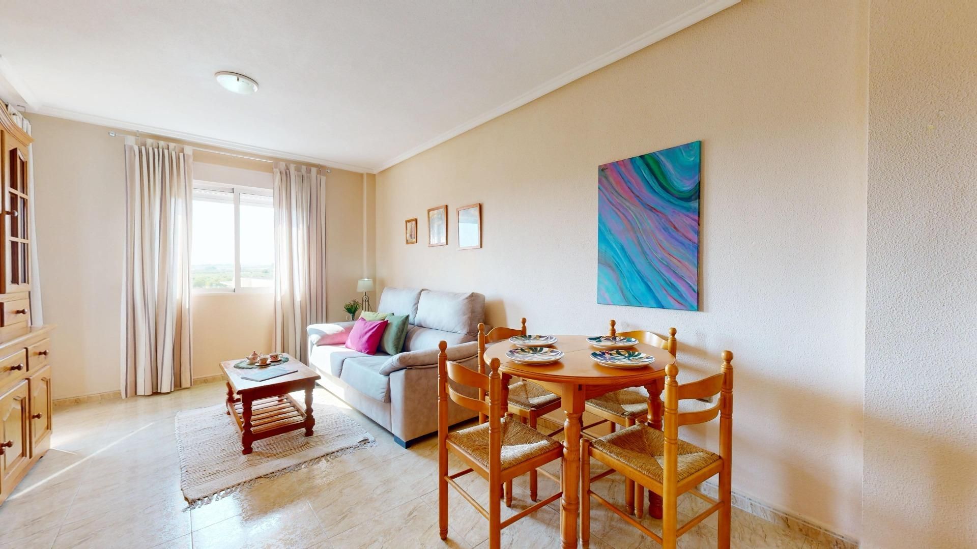 Sala d'estar de Apartament en venda en Los Montesinos amb Aire condicionat, Traster i Balcó