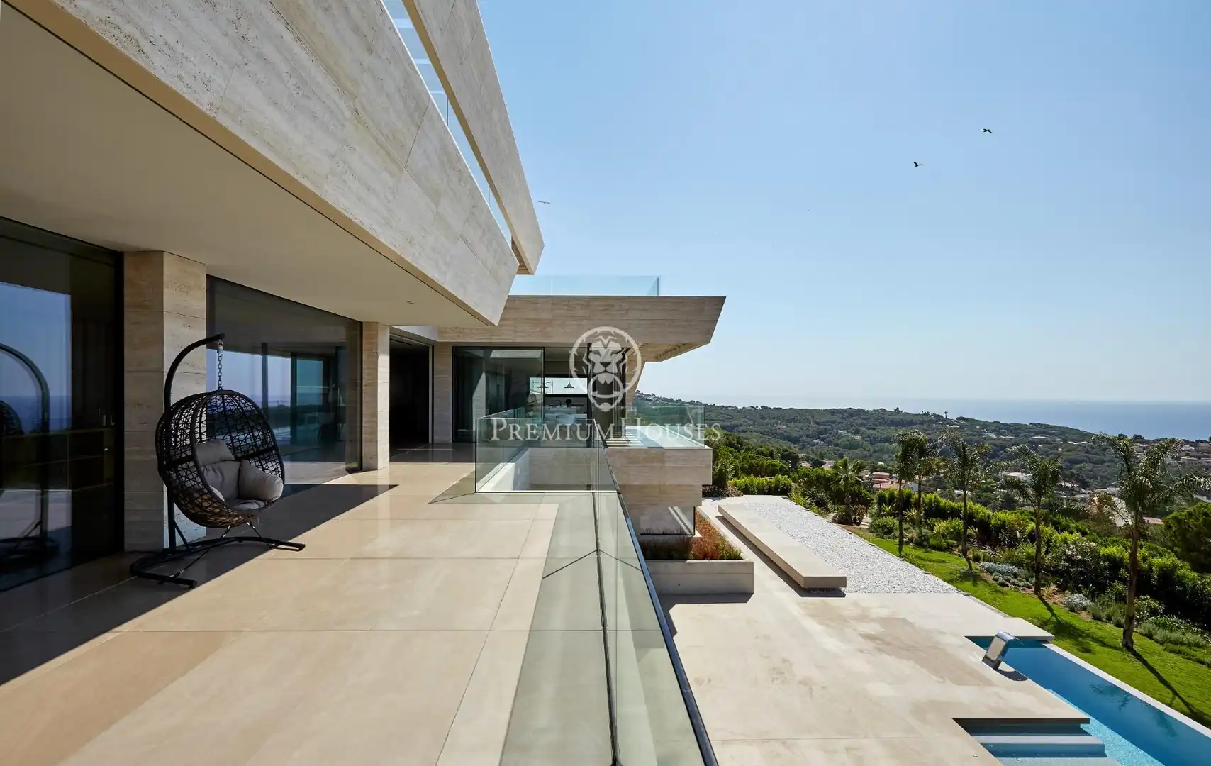 Terraza de Casa o chalet de alquiler en Lloret de Mar con Calefacción, Jardín privado y Piscina
