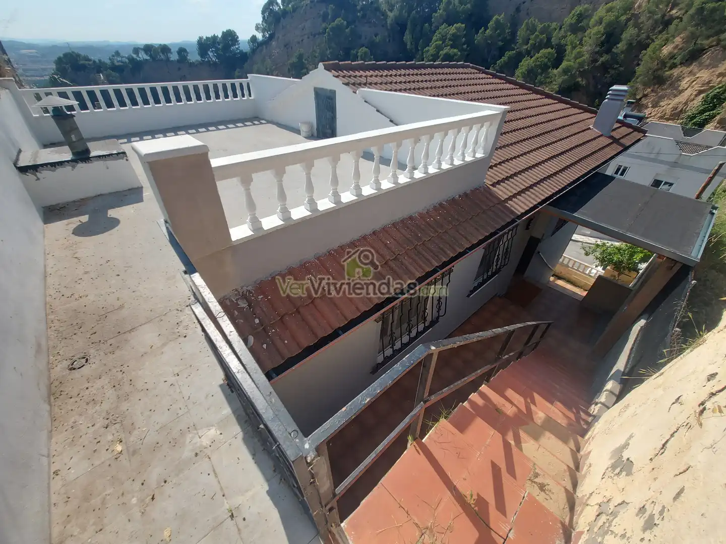 Terrassa de Casa o xalet en venda en Abrera amb Aire condicionat, Calefacció i Jardí privat