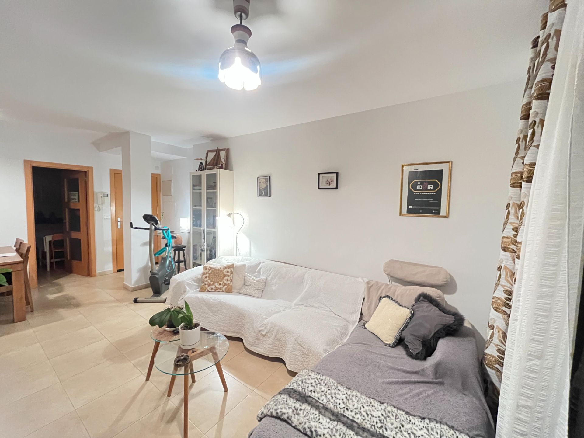 Wohnzimmer von Dachboden zum verkauf in Canet d'En Berenguer mit Heizung, Terrasse und Möbliert