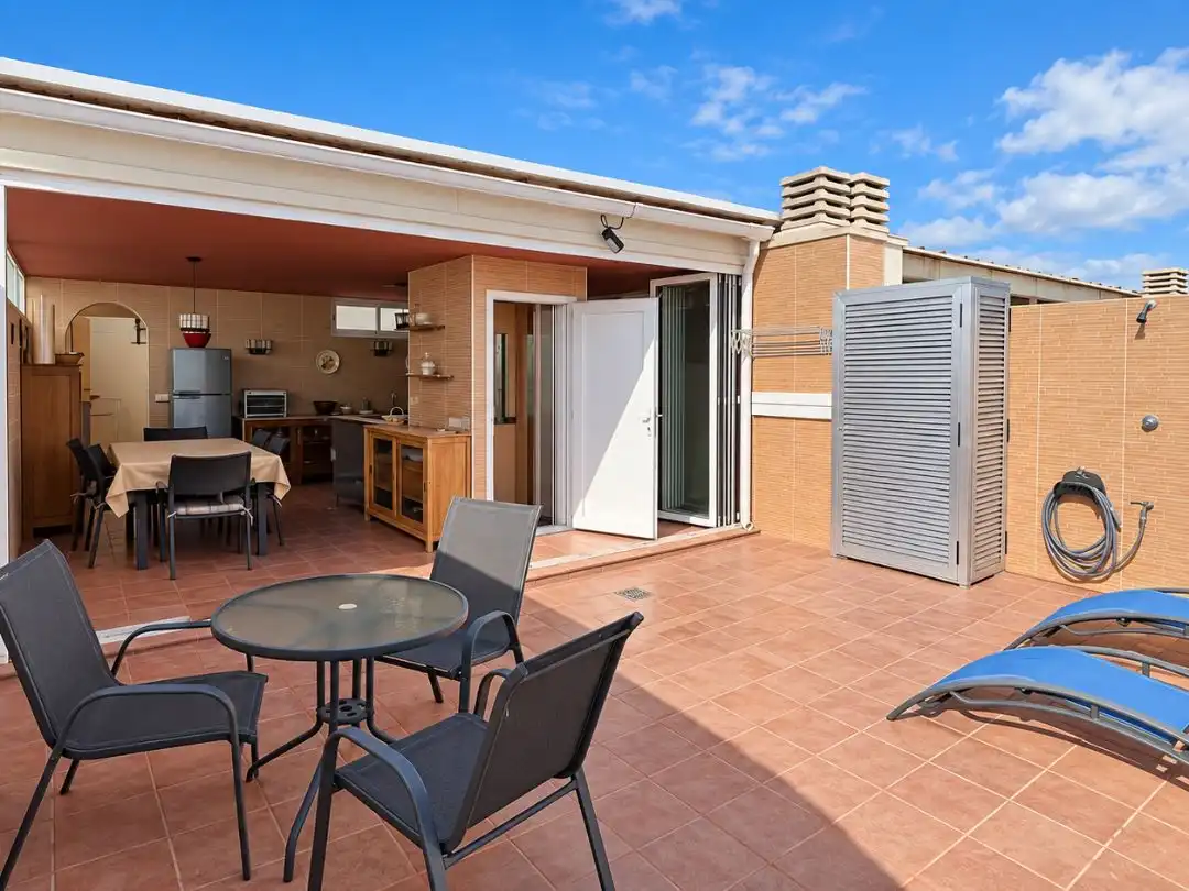 Terrace of Flat for sale in Piles, Valencia