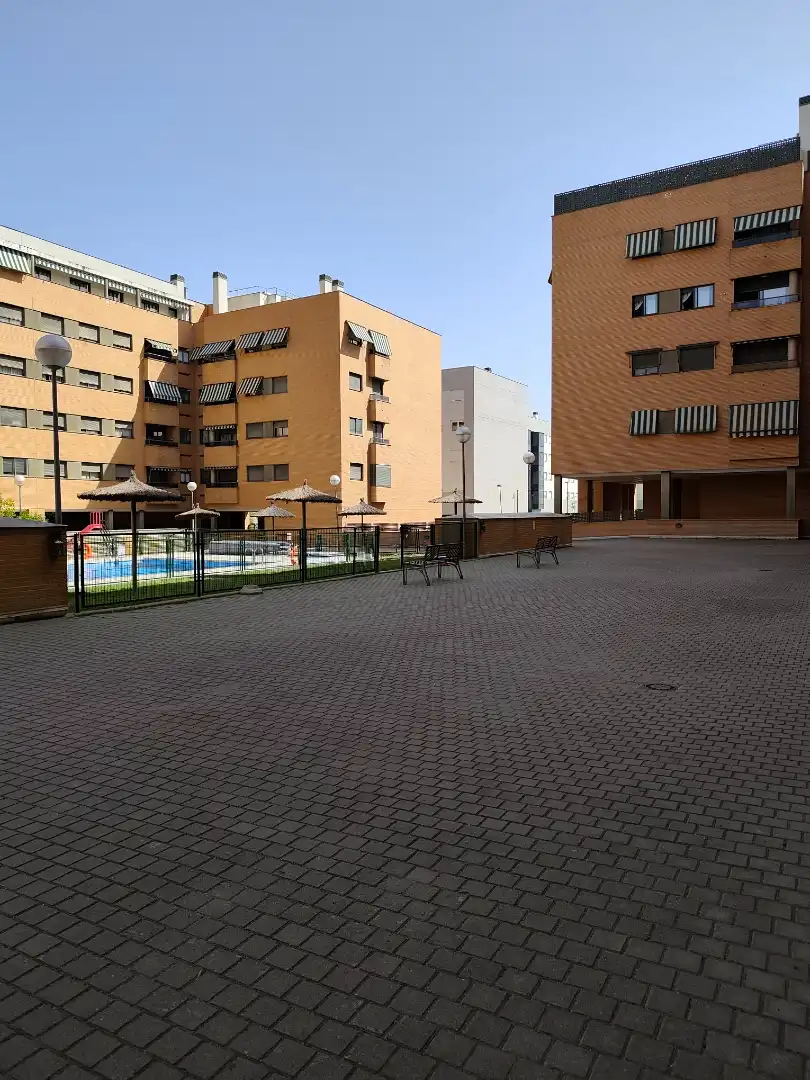 Terrace of Attic for rent in Leganés  with Air Conditioner, Heating and Private garden