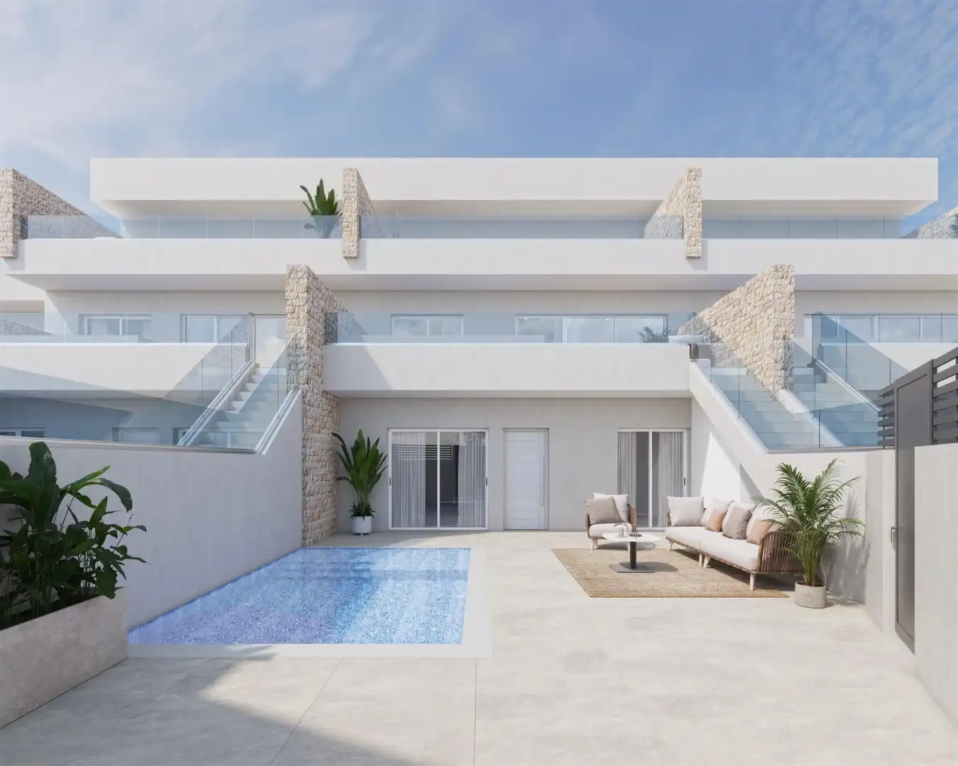 Maison mitoyenne avec piscine à vendre à Pilar de la Horadada ciudad, imagen 9