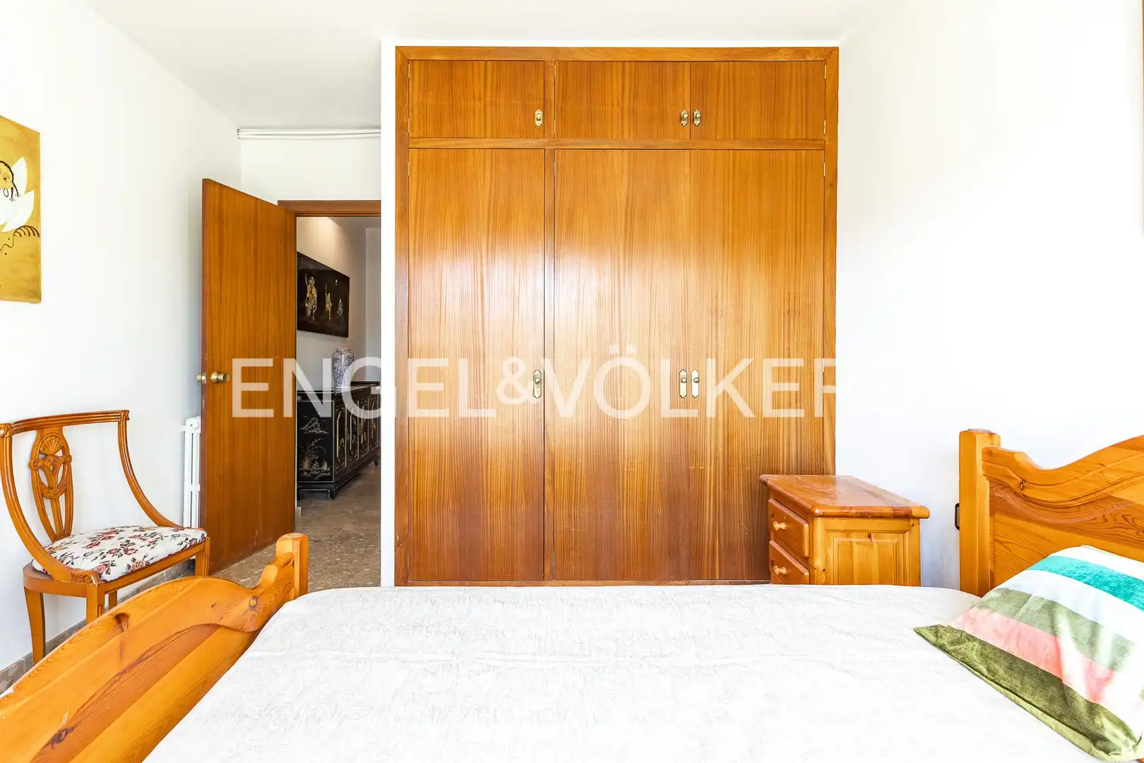 Bedroom of Houses for rent in Caldes d'Estrac  with Air Conditioner, Heating and Private garden