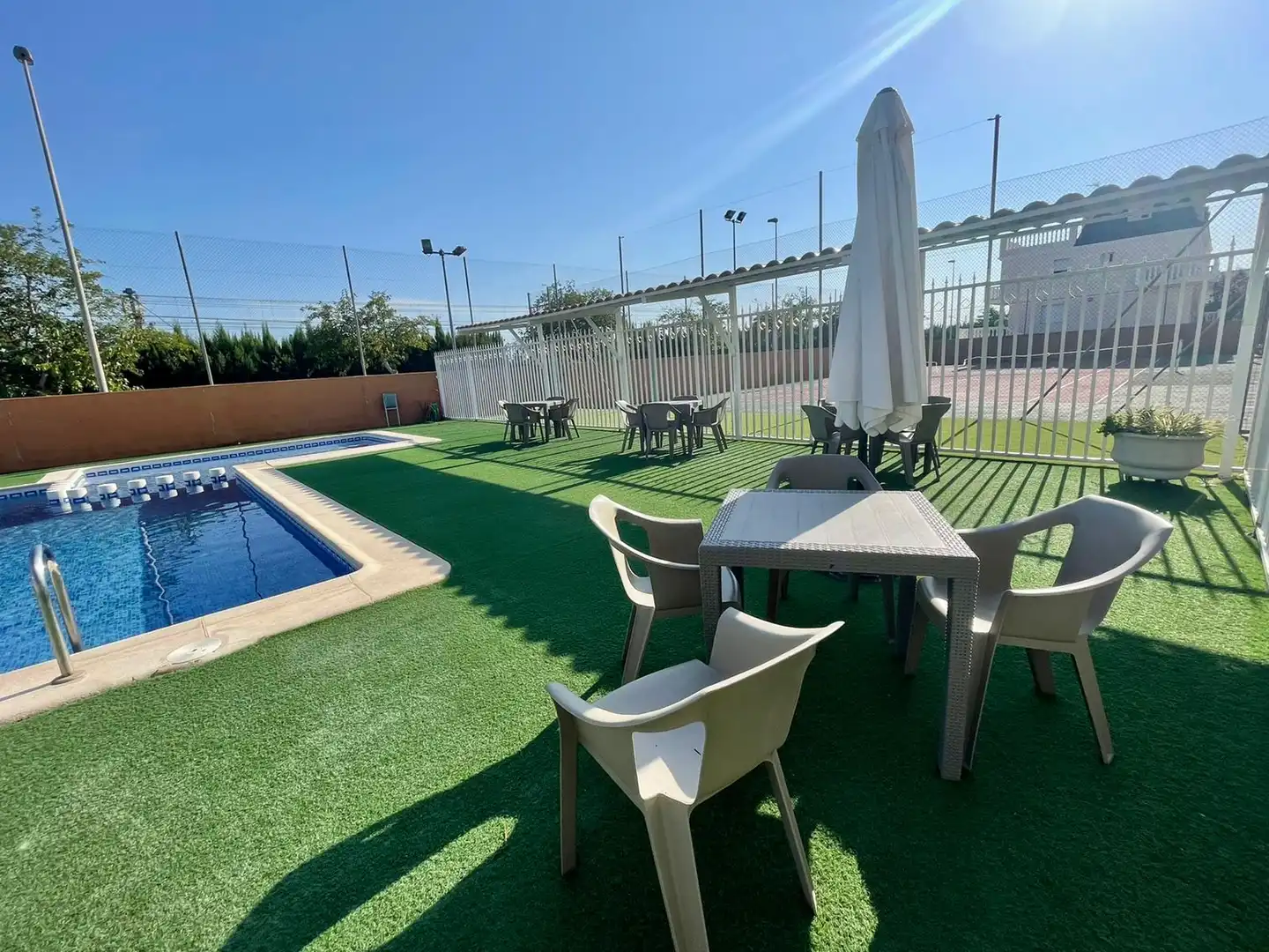 Terrassa de Casa adosada en venda en Sueca amb Aire condicionat, Jardí privat i Terrassa