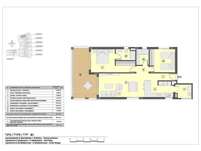 Apartamento con terraza en venta en Colònia Sant Jordi, imagen 17
