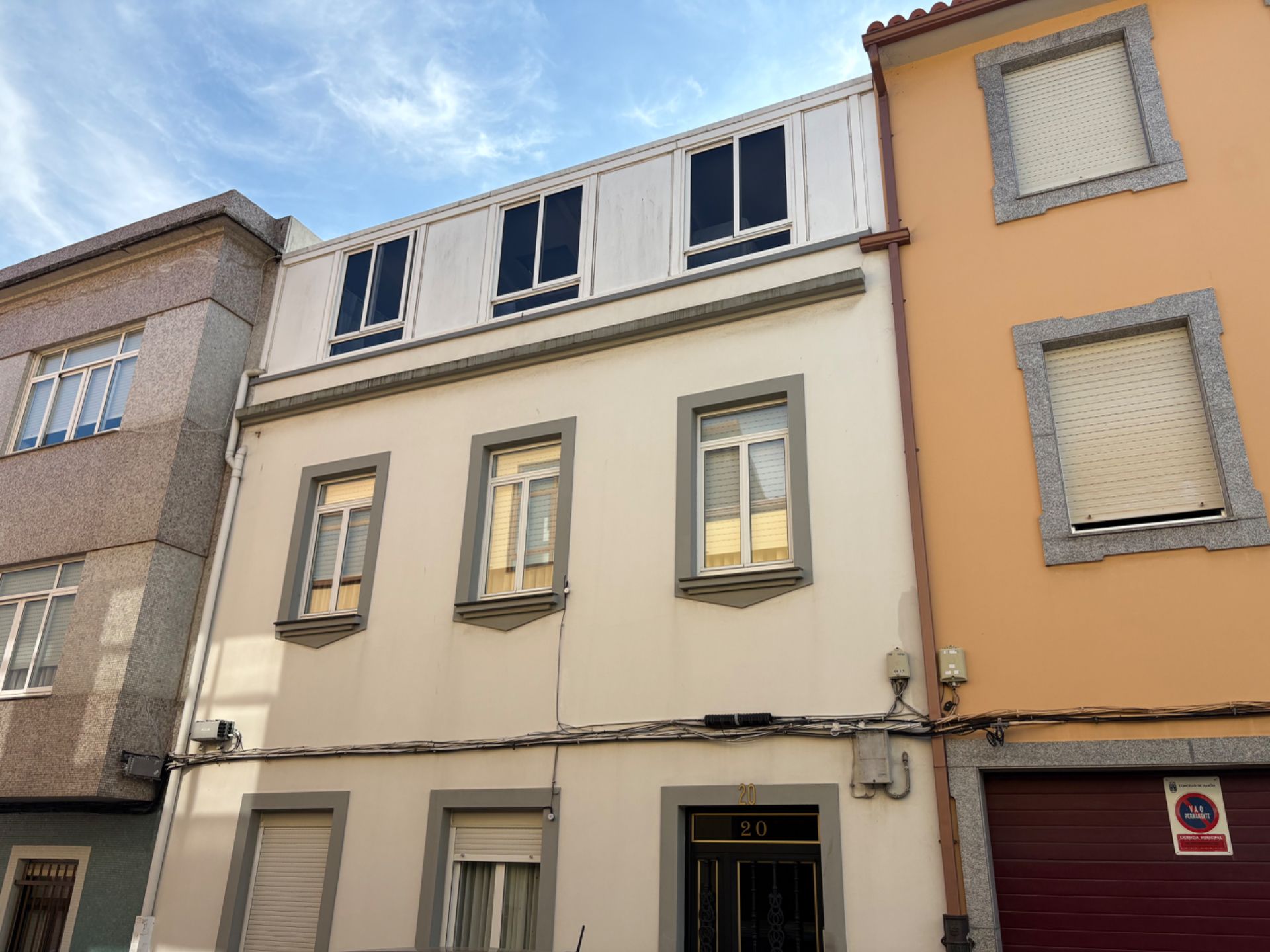 Exterior view of Flat for sale in Narón  with Private garden, Storage room and Furnished