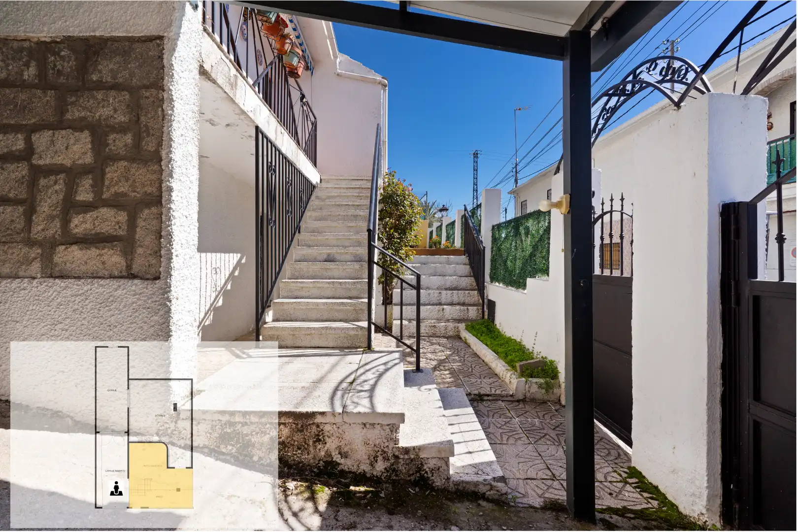 Exterior view of Houses for sale in Villanueva de Perales  with Heating, Private garden and Terrace