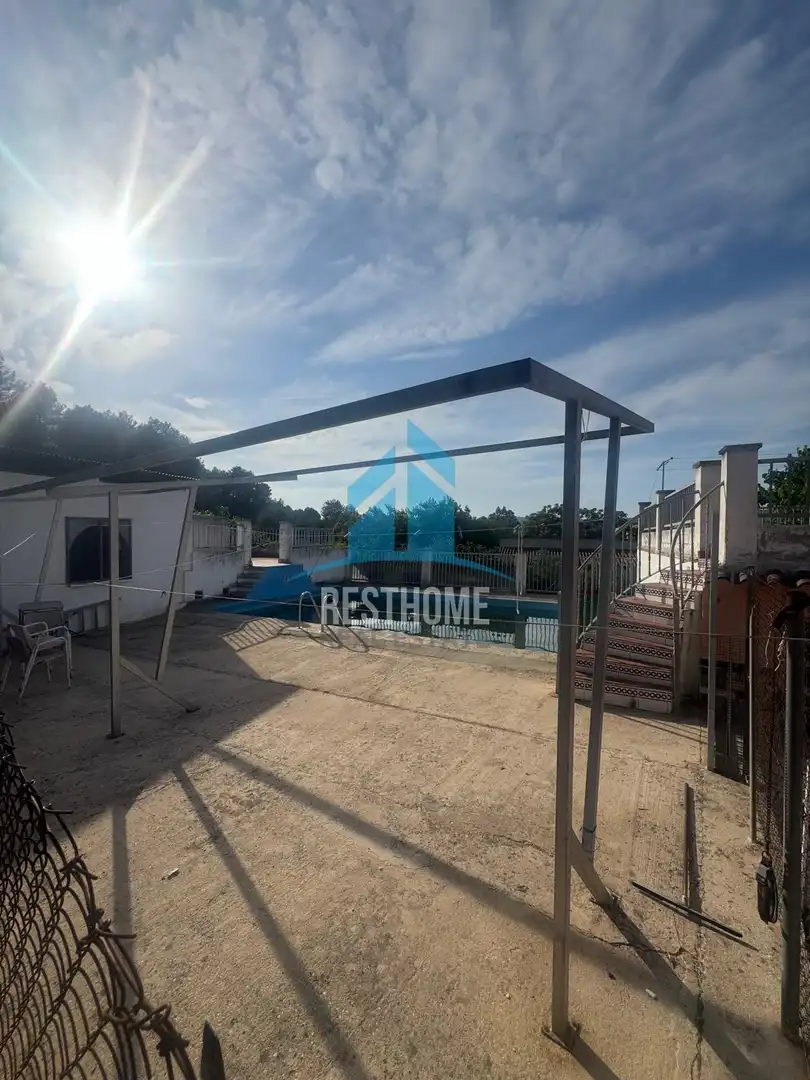 Terrassa de Casa o xalet en venda en Quatretonda amb Aire condicionat, Jardí privat i Terrassa