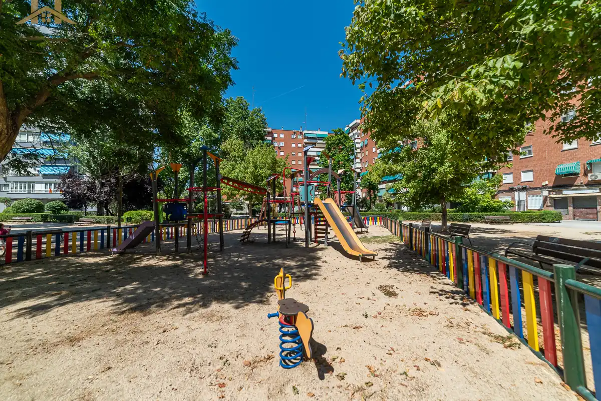 Parking of Flat for sale in Móstoles  with Air Conditioner, Heating and Terrace