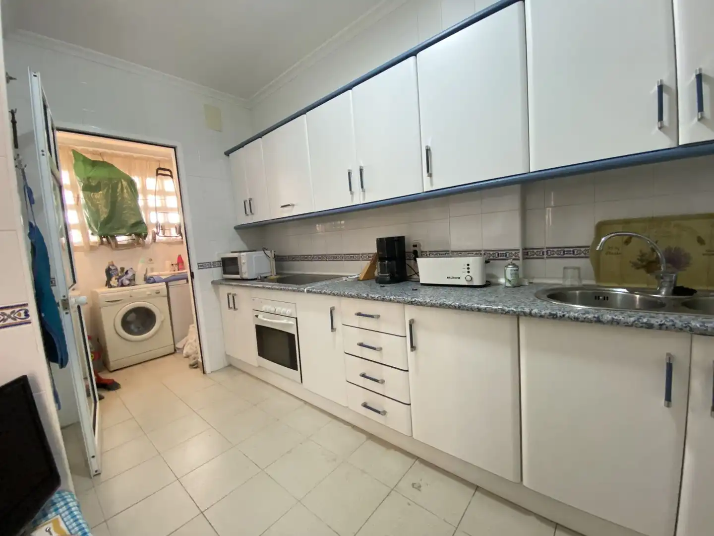 Kitchen of Apartments for rent in La Antilla  with Air Conditioner and Terrace