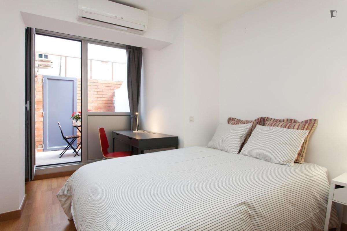 Bedroom of Study to rent in  Barcelona Capital  with Furnished, Oven and Washing machine