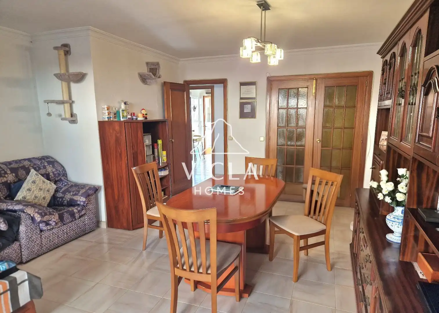 Esszimmer von Wohnung zum Verkauf in Eivissa mit Klimaanlage, Heizung und Terrasse