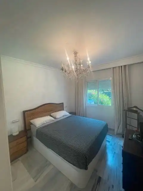 Bedroom of Flat for rent in Marbella  with Air Conditioner, Heating and Private garden