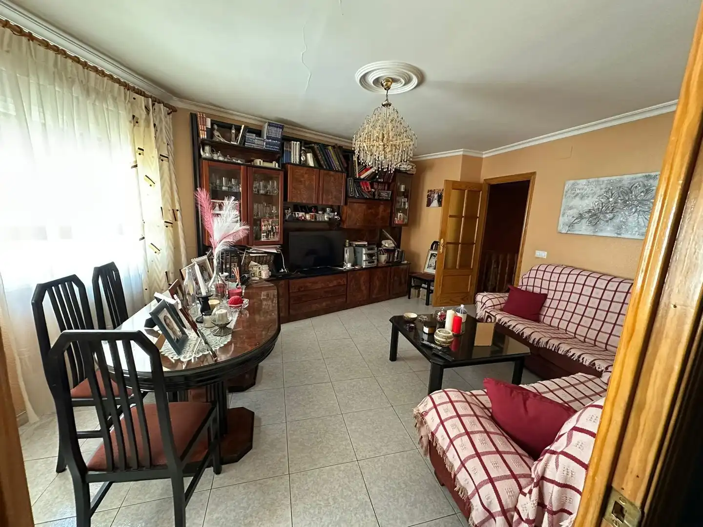Sala de estar de Casa o chalet en venta en Alcázar de San Juan con Calefacción, Terraza y Trastero