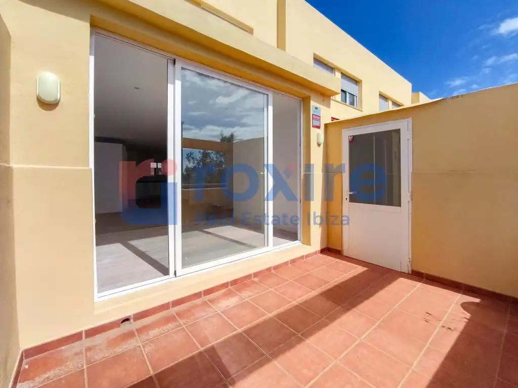 Terrasse von Maisonette zum Verkauf in Sant Josep de sa Talaia mit Klimaanlage, Heizung und Terrasse