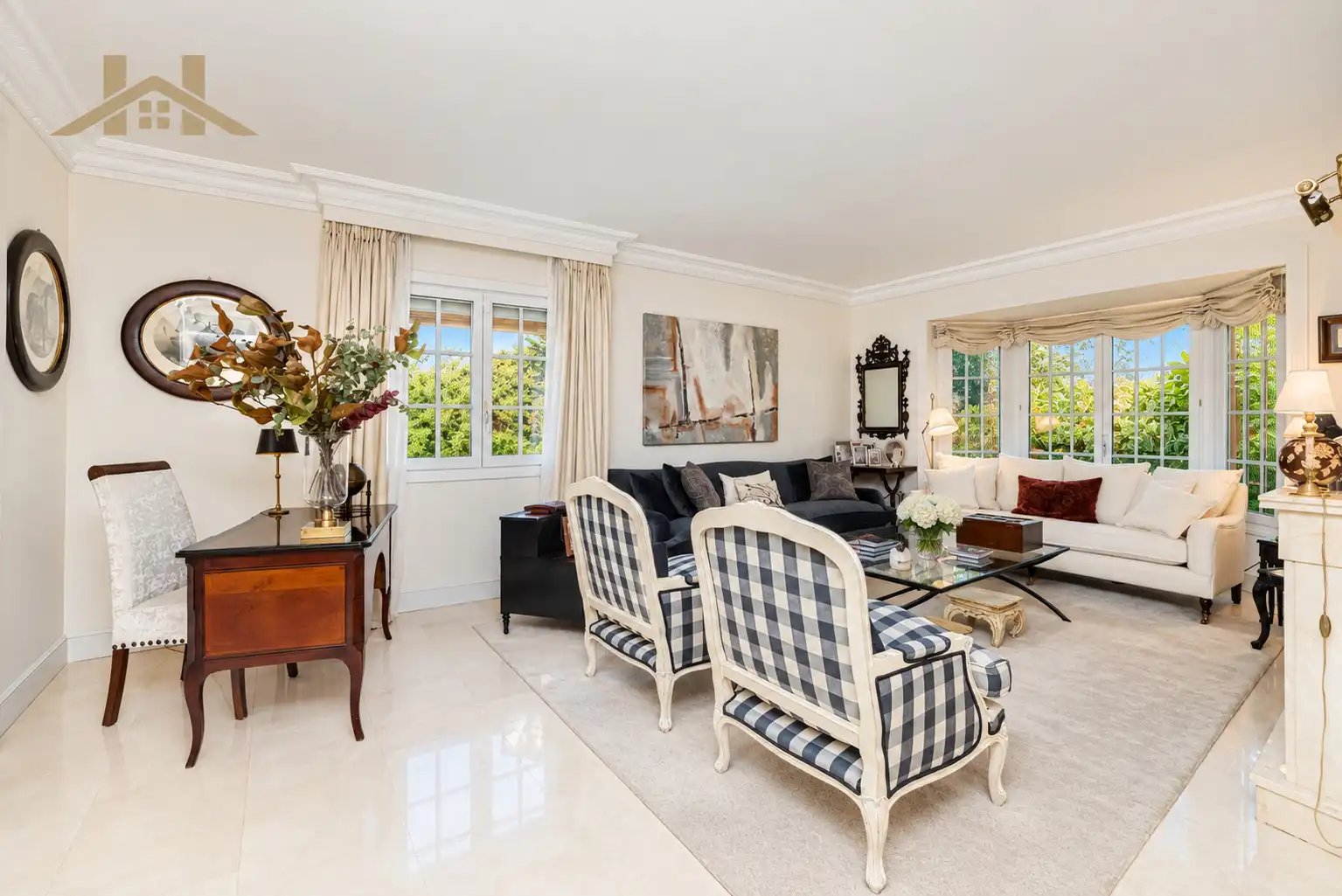 Sala de estar de Casa o chalet en venta en El Pinar - Punta Galea