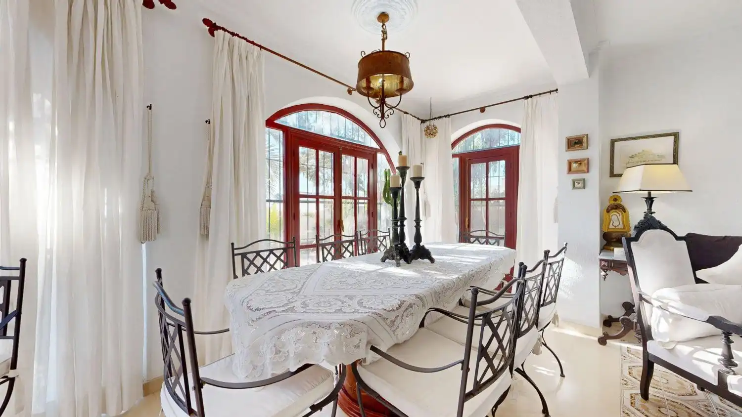 Dining room of Houses for sale in El Campello  with Air Conditioner