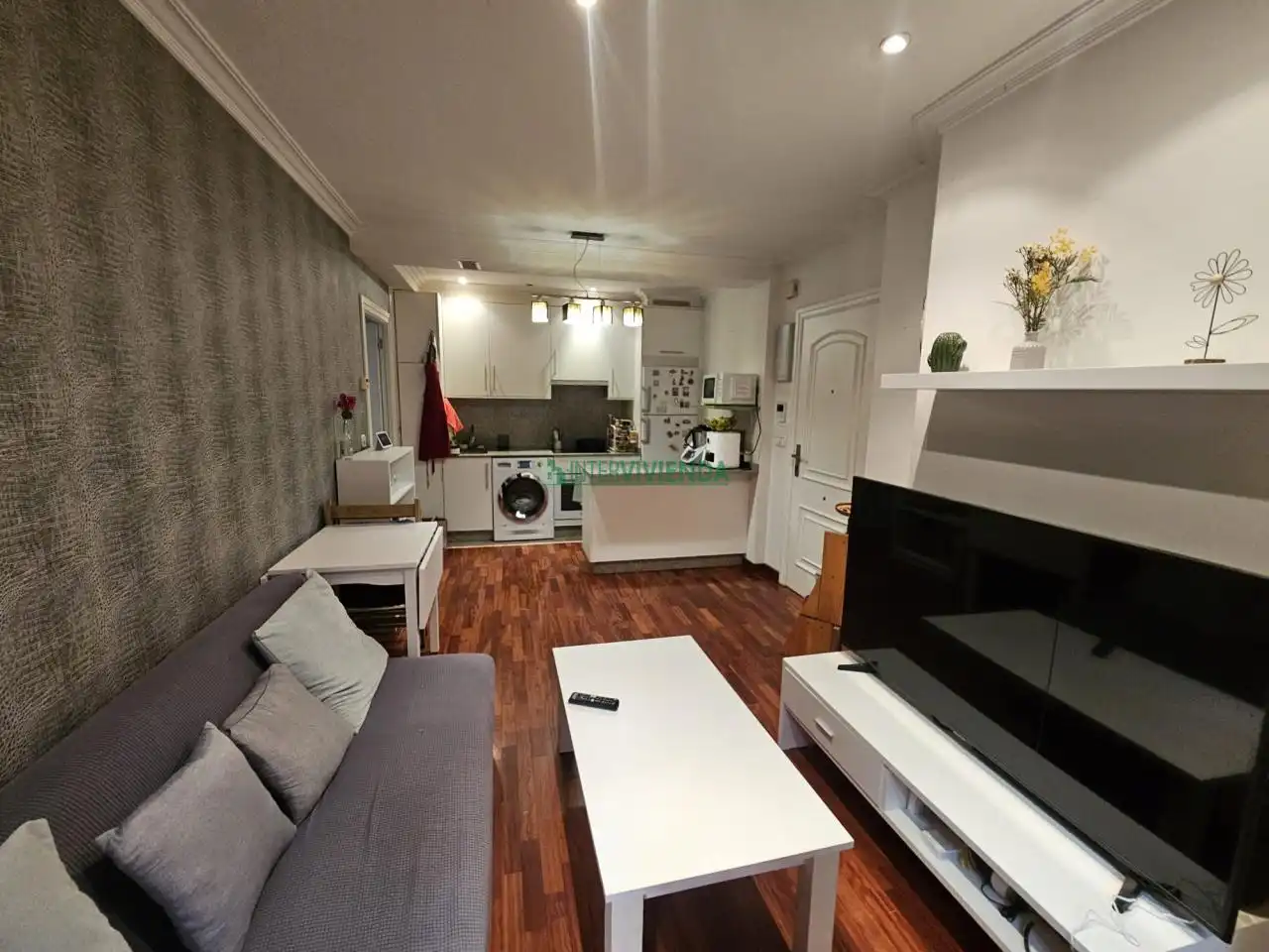 Sala de estar de Apartamento en venta en Vigo  con Calefacción y Parquet