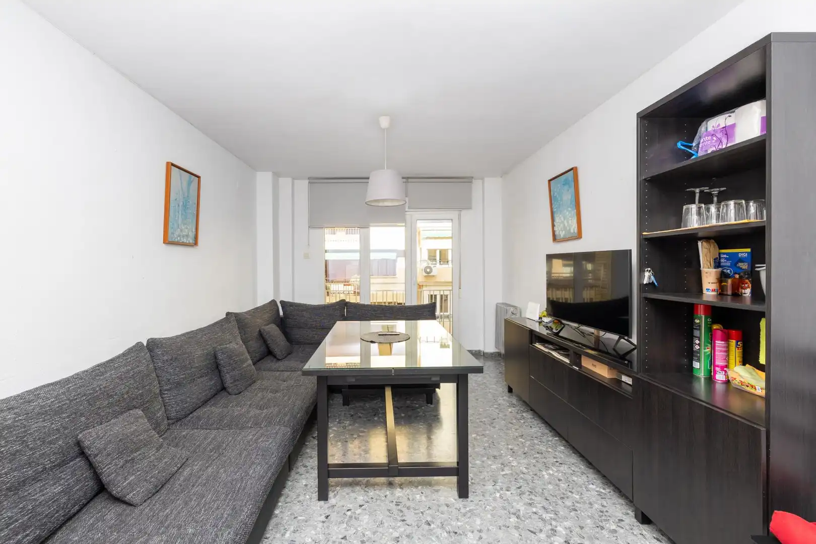 Sala d'estar de Apartament en venda en Granada