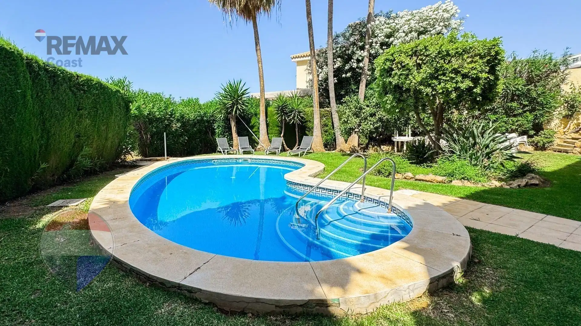 Piscina de Casa o chalet en venta en Mijas con Aire acondicionado, Jardín privado y Terraza