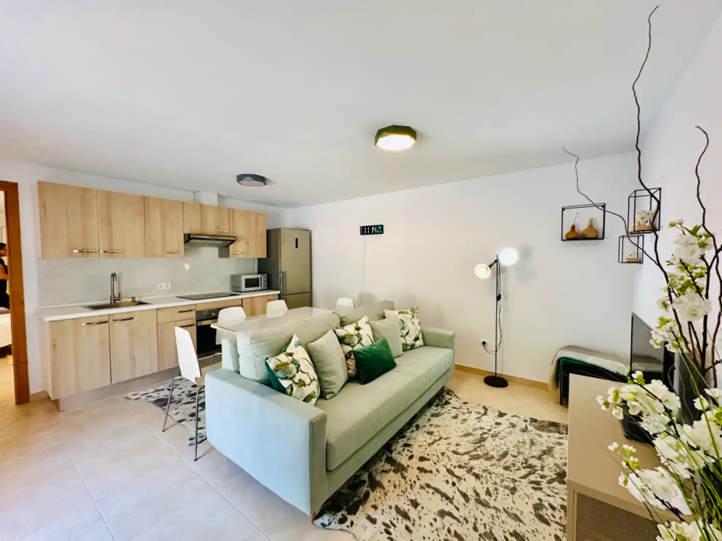 Sala de estar de Casa o chalet en venta en Sant Joan de Labritja con Aire acondicionado, Calefacción y Jardín privado
