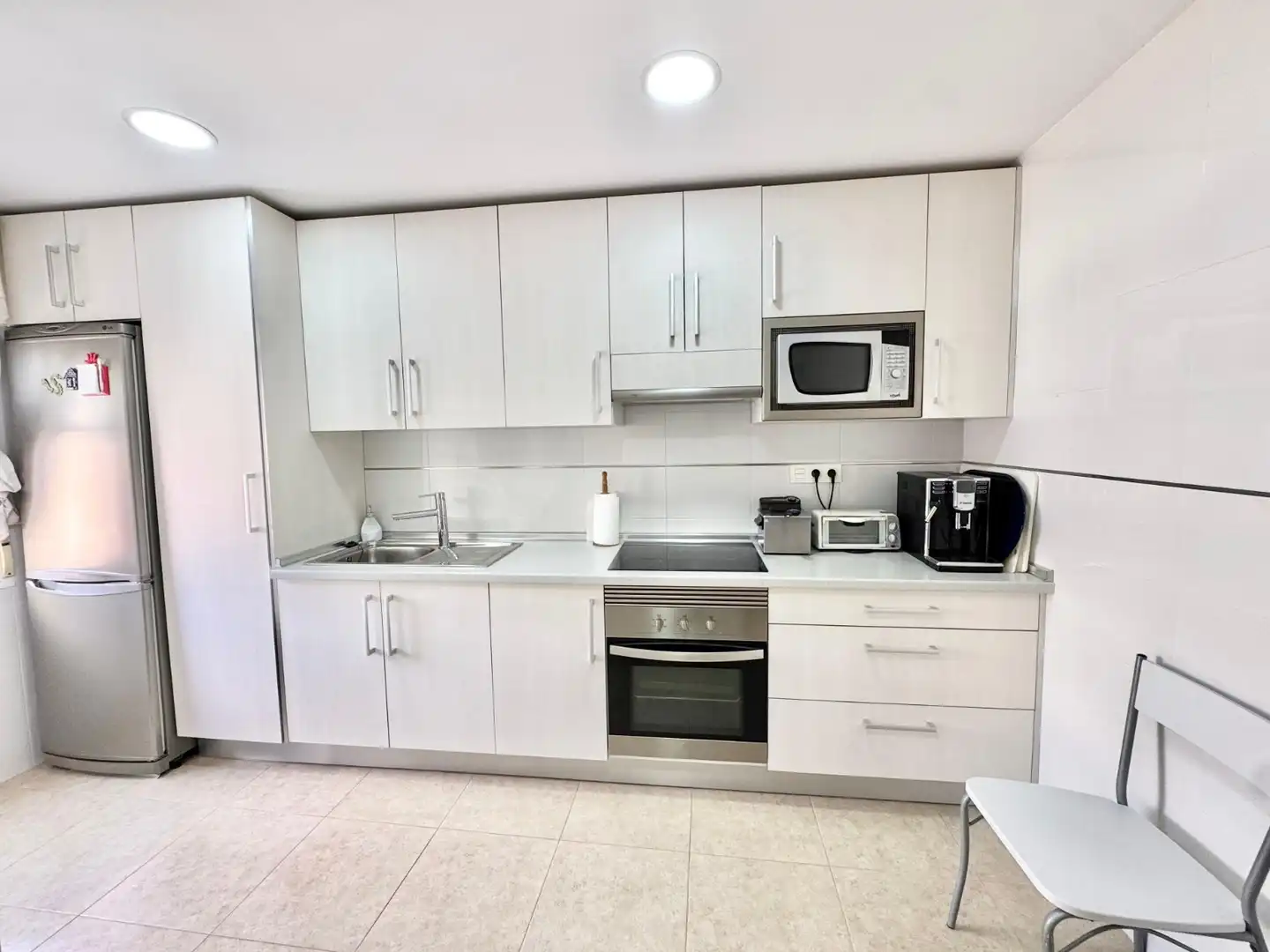 Kitchen of Apartments for rent in Torrevieja  with Heating, Terrace and Furnished