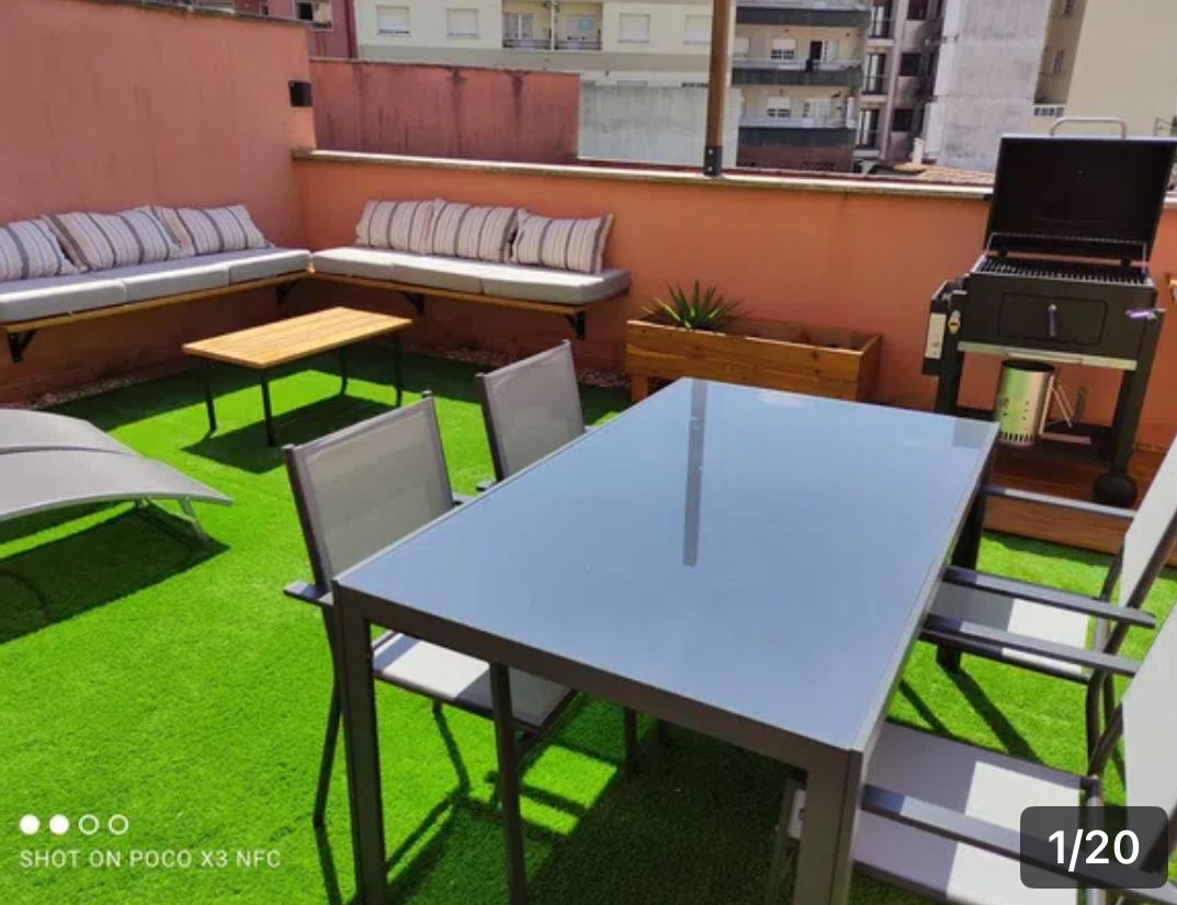 Terrace of Flat for sale in Porto do Son  with Terrace, Storage room and Furnished