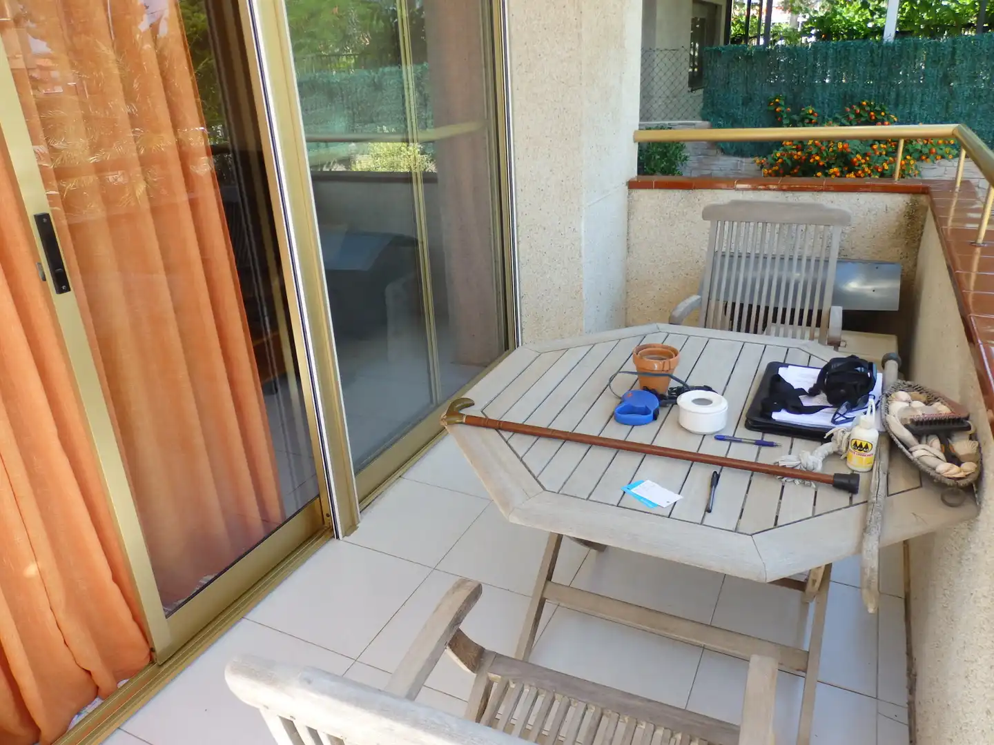 Terrasse von Erdgeschoss zum Verkauf in Mont-roig del Camp mit Klimaanlage, Privatgarten und Terrasse