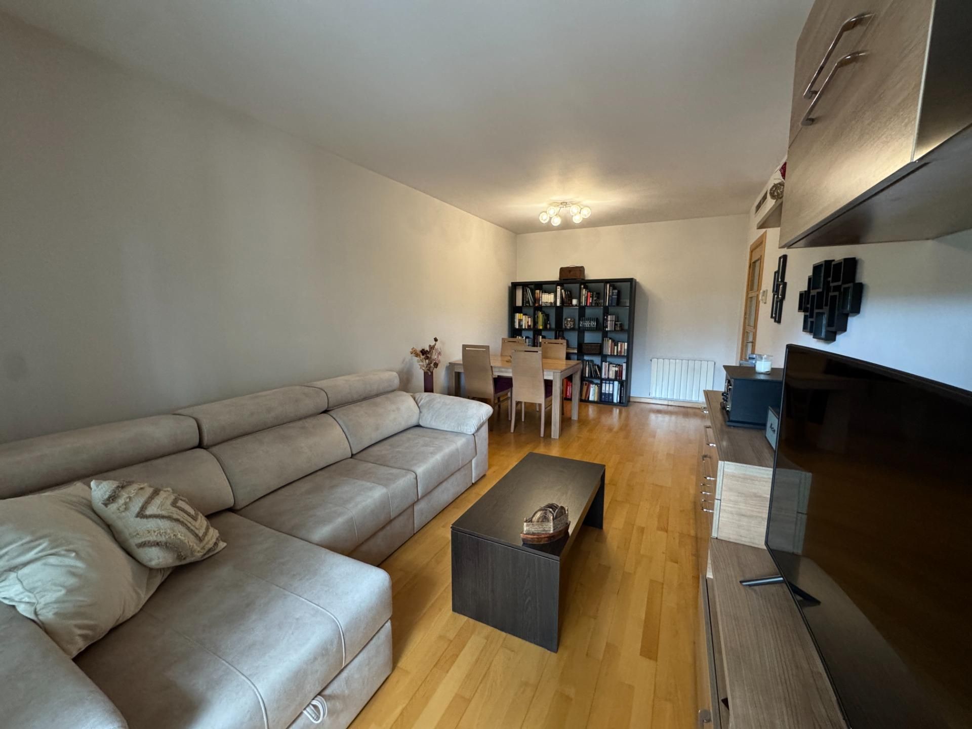 Sala de estar de Piso en venta en Granollers con Aire acondicionado, Parquet y Balcón